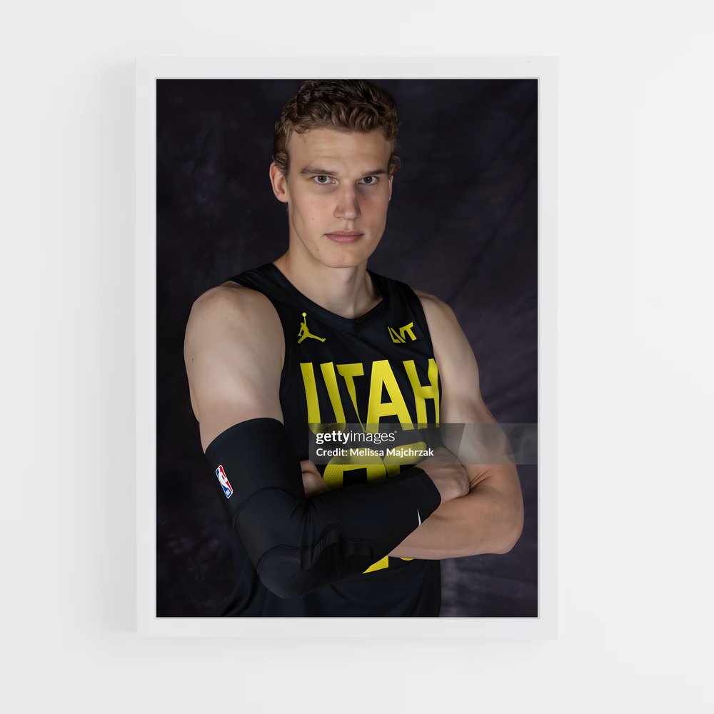 Poster Marko de markkanen – affiche Basketball (vue 3)